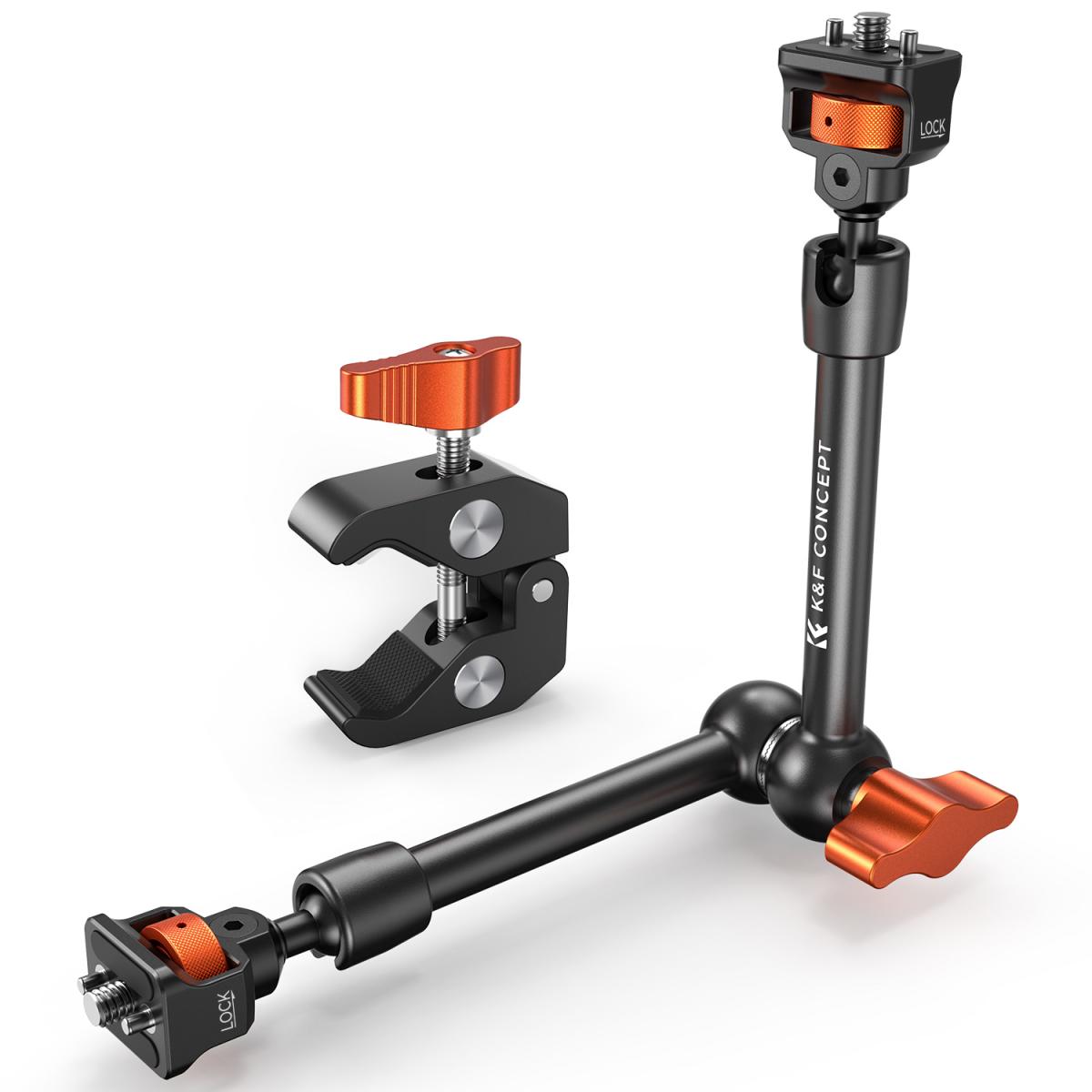 کیت مجیک آرم و سوپر کلامپ K&F CONCEPT 11" Magic Arm Super Clamp MS-33 KitSKU: KF31.132