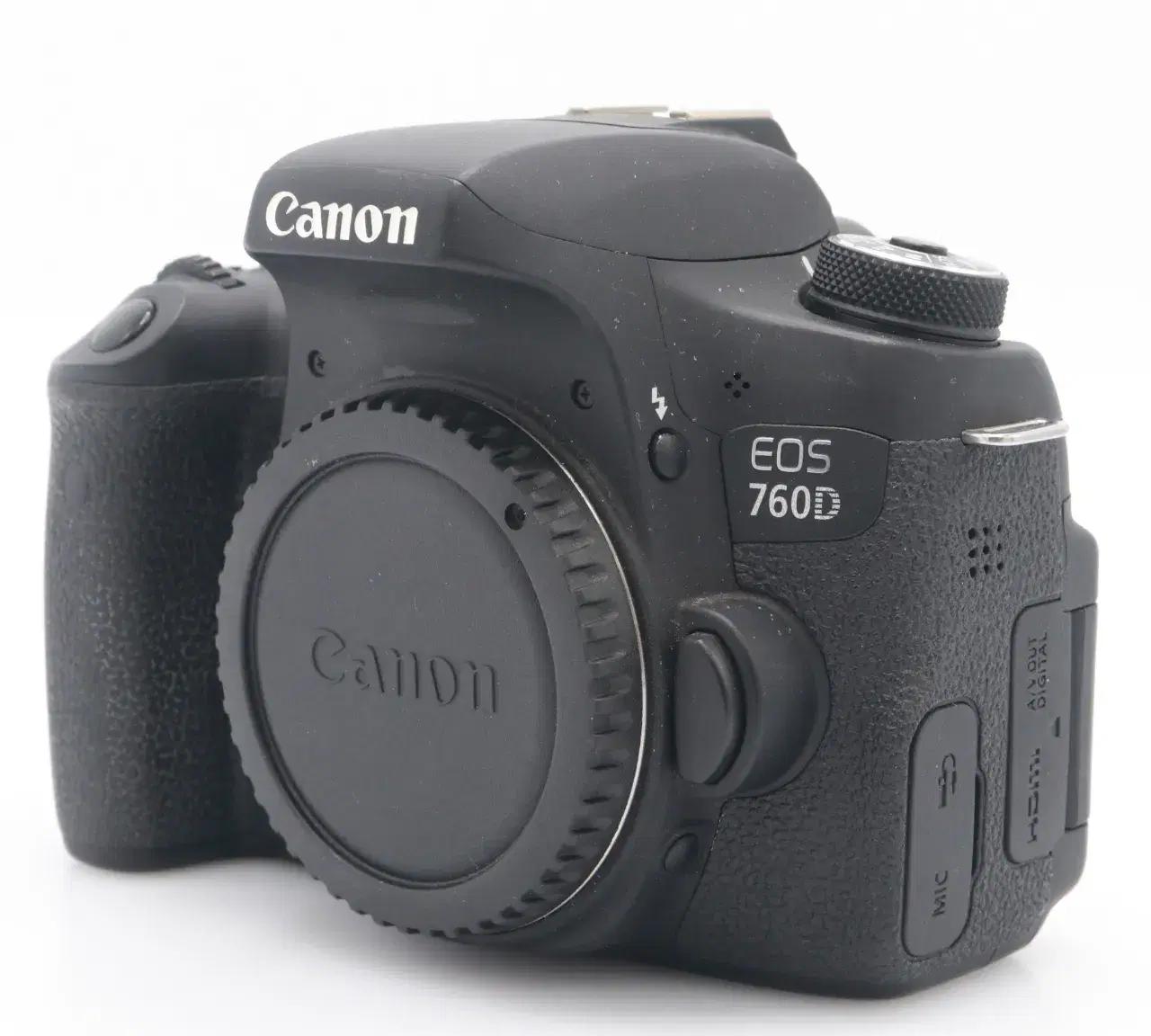 canon 760d + 18-55 + 55-250