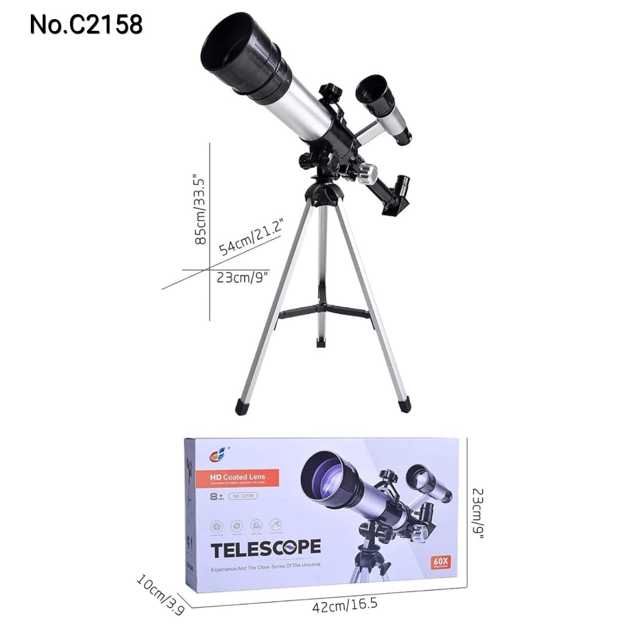 تلسکوپ فلزی بزرگ 2158