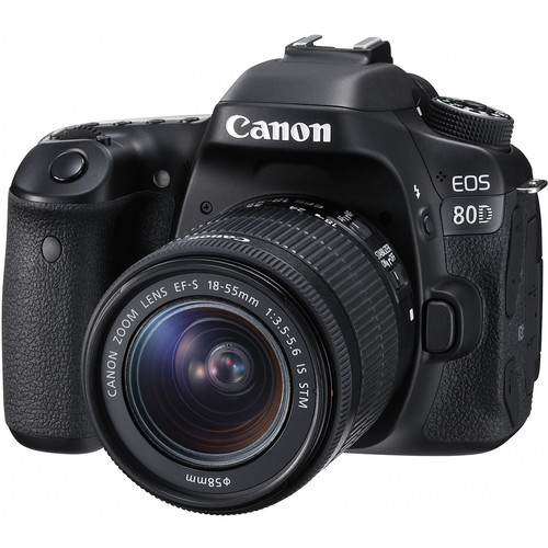 دوربین عکاسی کانن Canon EOS 80D Kit 18-55mm f/3.5-5.6 IS STM دسته دوم