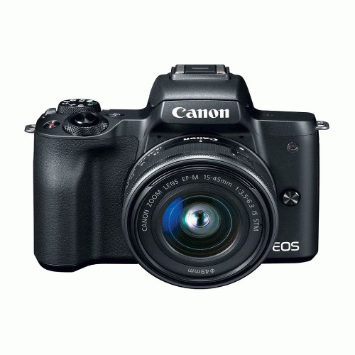 دوربین بدون آینه کانن Canon EOS M50 Mark II kit 15-45mm f/3.5-6.3 IS STM - Canon EOS M50 Mark II kit 15-45mm f/3.5-6.3 IS STM