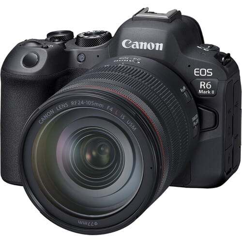 دوربین بدون آینه کانن Canon EOS R6 Mark II همراه لنز Canon RF 24-105mm f/4 L