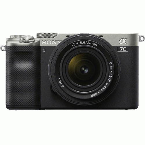 دوربین بدون آینه سونی Sony alpha a7C Kit 28-60mm Silver - Sony alpha a7C Kit 28-60mm
