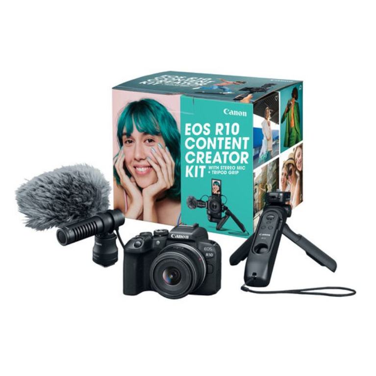 دوربین بدون آینه کانن Canon EOS R10 18-45mm Content Creator kit