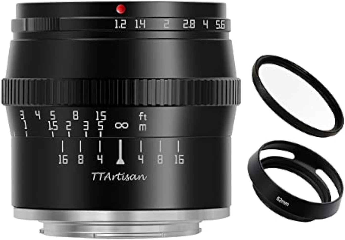 📷 لنز TTArtisan 50mm F1.2 مانت Canon M مناسب عکاسی پرتره | آمازونیکس
