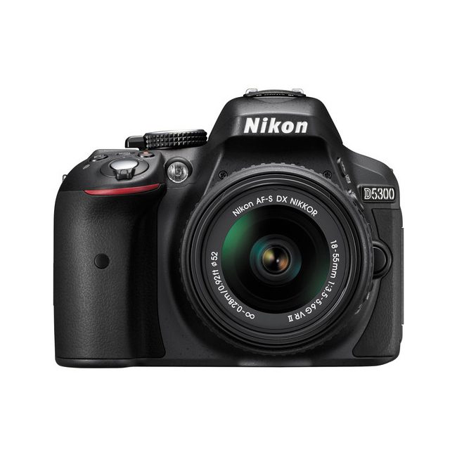 دوربین عکاسی نیکون D5300 با لنز 18-55 میلی متر