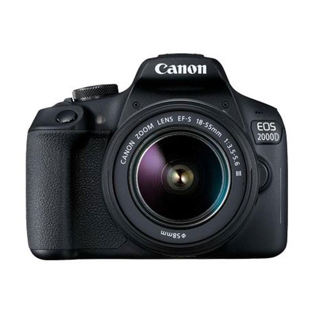 دوربین عکاسی کانن canon 2000D با لنز ۵۵-۱۸ DC III