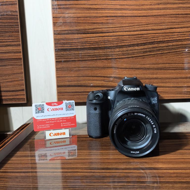 دوربین کارکردهCANON EOS 70D KIT 18-135mm(شات8000)