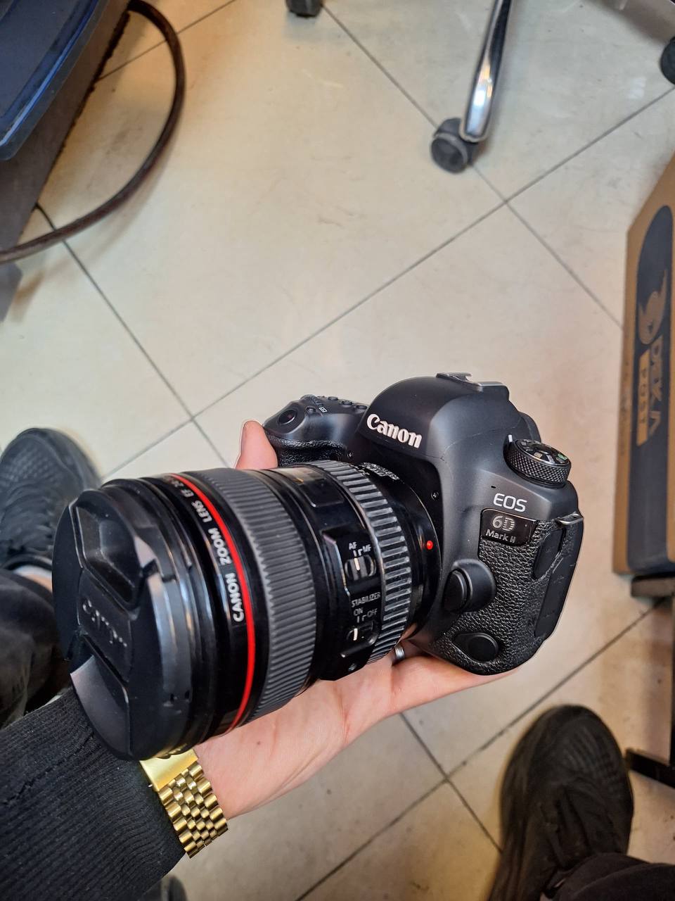 دوربین حرفه ای کانن | Canon 6D Mark ii+24-105mm L