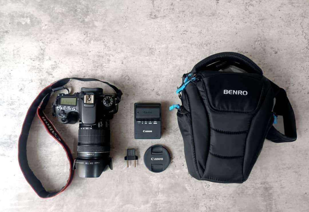 دوربین 70d canon 18-135 stm