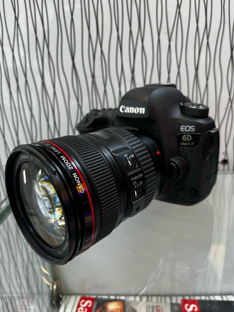 دوربین حرفه‌ای کانن | Canon 6D Mark ii+24-105mm L