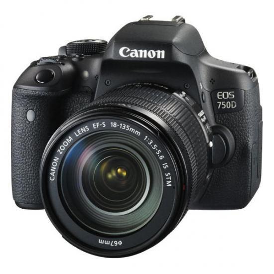 دوربین عکاسی کانن Canon 750D با لنز 135-18 STM (دست دوم)