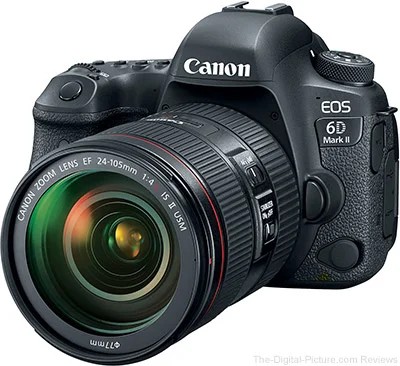 دوربین 6D mark II با لنز 105-24