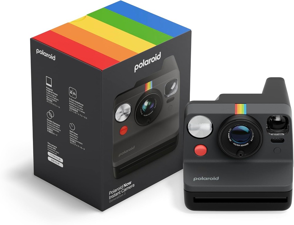 دوربین عکاسی فوری Polaroid Now Generation 3 مشکی مدل 9154