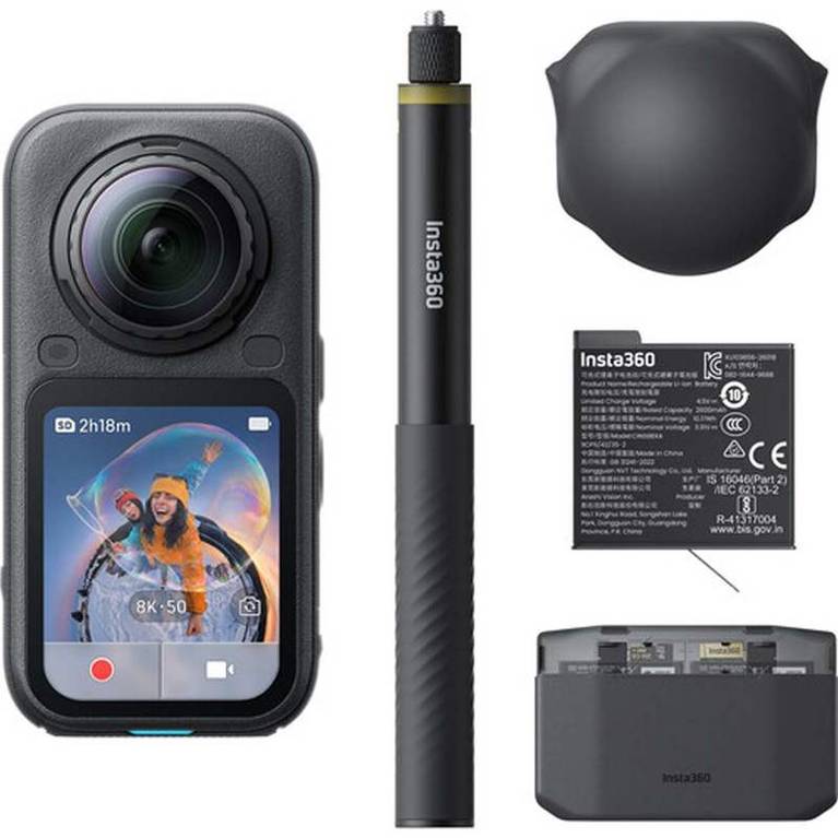 دوربین اکشن اینستا Insta360 X6 360° 8K Camera Essentials Bundle