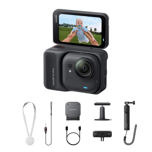 دوربین اکشن اینستا Insta360 GO Ultra Creator Bundle (Black)