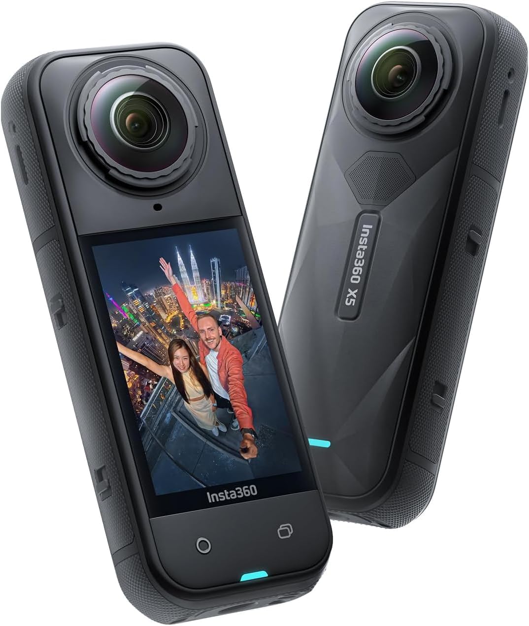 دوربین اکشن 360 درجه Insta360 ضدآب 8K با لنز مقاوم و قابل تعویض مدل X5
