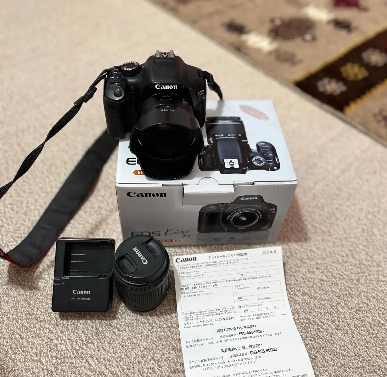دوربین کنون canon -550d -x4