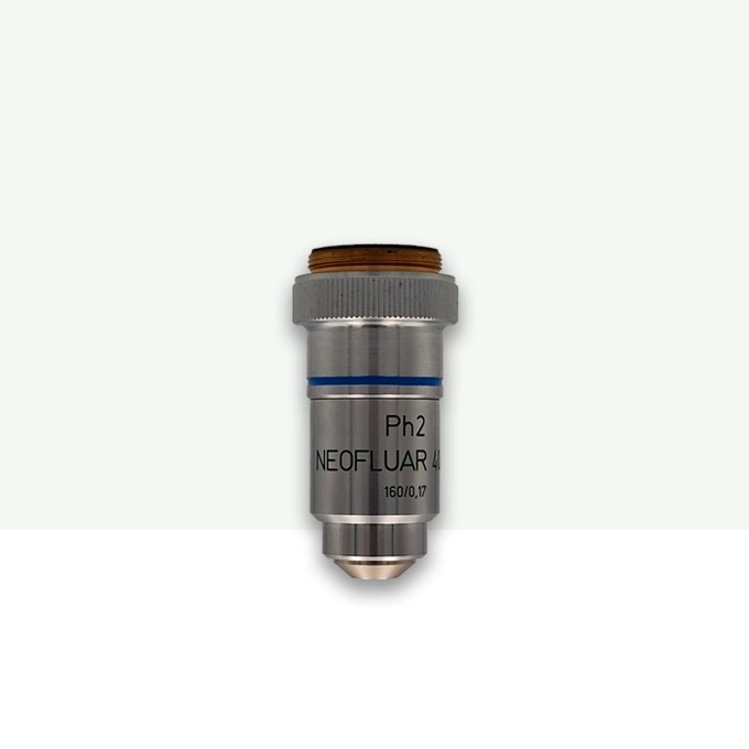 لنز میکروسکوپ کنتراست فازی کارل زایس مدل (NEOFLUAR 40x)