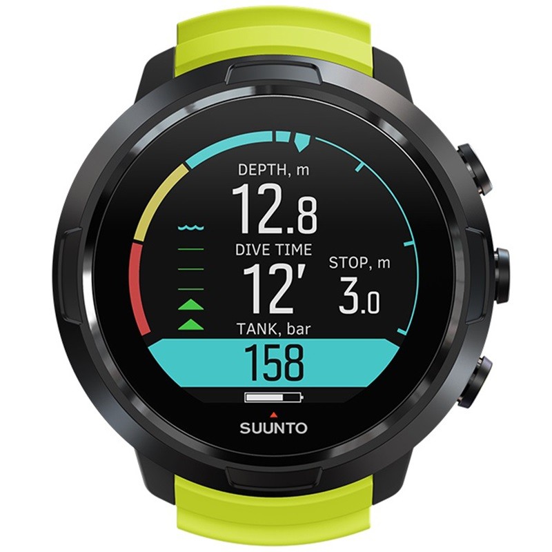 ساعت سونتو Suunto D5 Black Lime