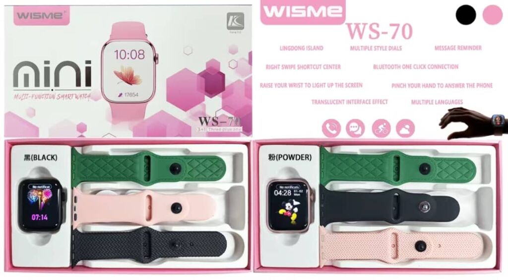 ساعت هوشمند مدل WS Mini