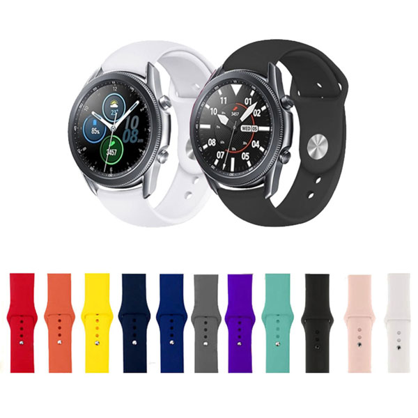 Sport Silicone Band For Samsung Galaxy Watch 3 45mm