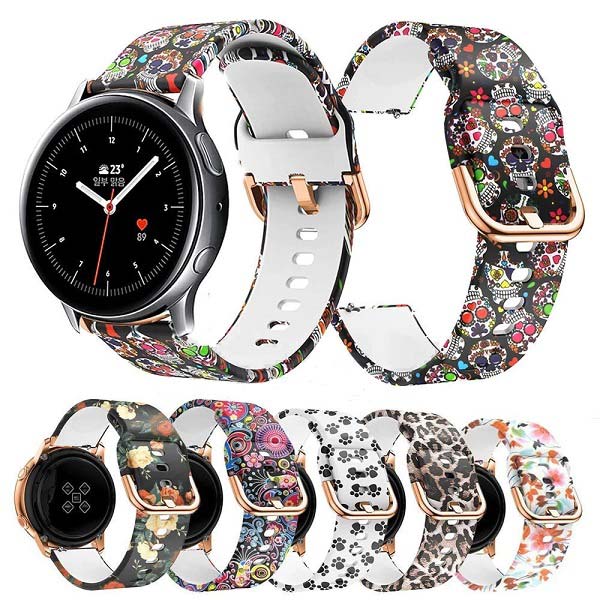 Fashion Silicone Band for Samsung Galaxy Watch Active 2