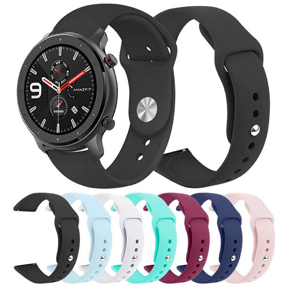Sport Silicone Band For Xiaomi Amazfit GTR 47mm
