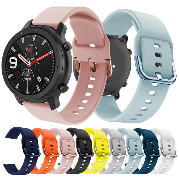 Soft Silicone Sport Band For Xiaomi Amazfit GTR 47mm