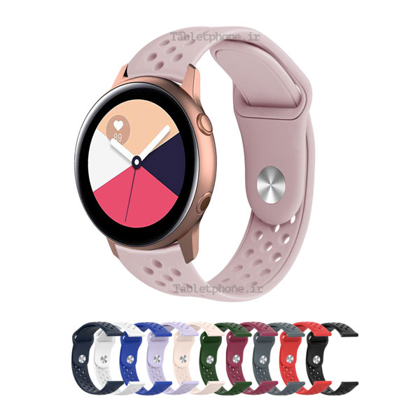 Nike Silicone Watch Band for Samsung Galaxy Watch Active