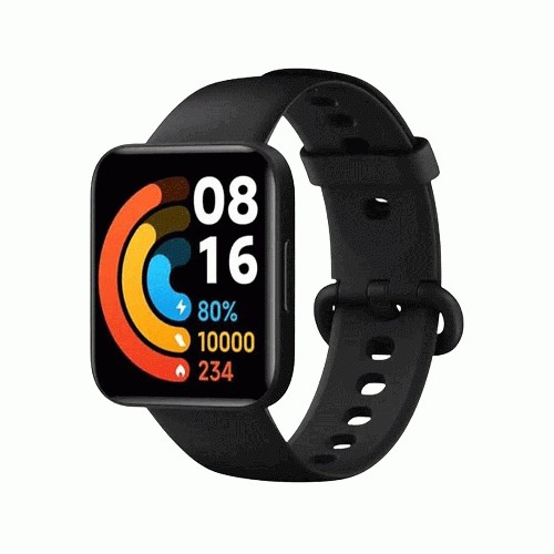 ساعت هوشمند شیائومی مدل SUS 5D Screen Protector Film Voor Redmi Horloge 2 Lite بند سلیکونی - SUS 5D Screen Protector Film Voor Redmi Horloge 2 Lite