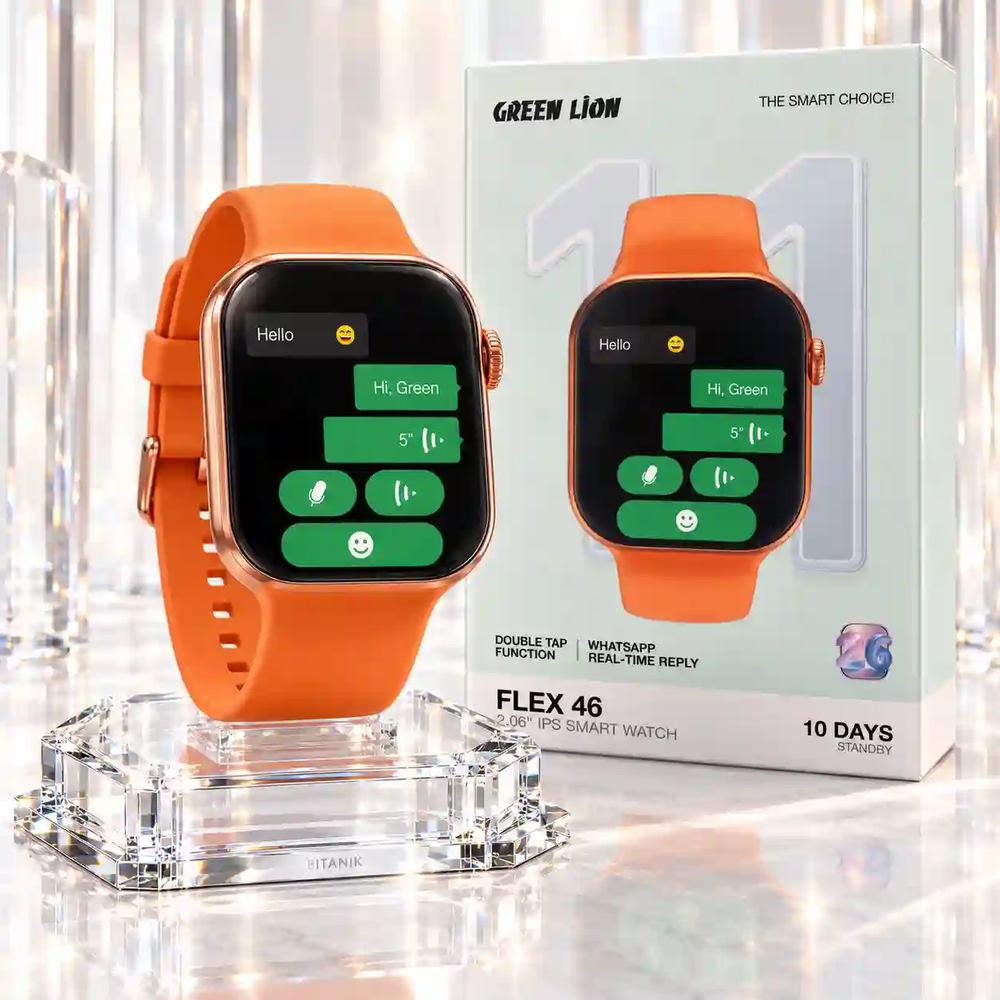 ساعت هوشمند GREEN LION مدل FLEX 46