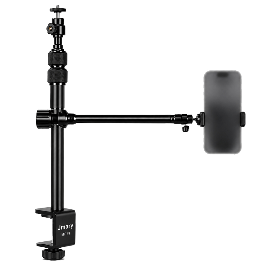 پایه نصب موبایل به میز Jmary MT21-MT49 Desktop Mobile Mount Stand