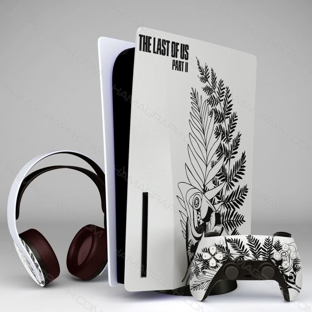 استیکر پلی استیشن 5 طرح the last of us 2
