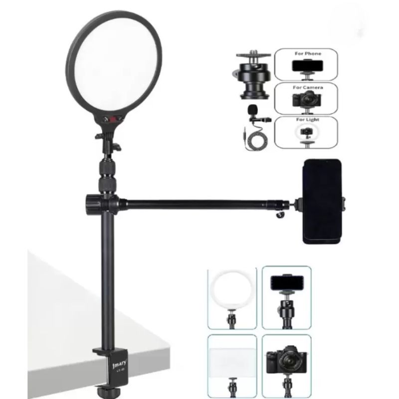 پایه نصب موبایل به میز Jmary MT21 – Mt49 Desktop Mobile Mount Stand