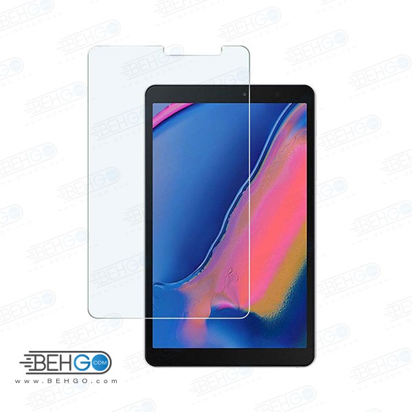 گلس تبلت Tab A 8.0 2019 SM-P200/P205 بی رنگ و شفاف یا محافظ صفحه نمایش شیشه ای تبلت Glass Screen Protector Tab A 8.0 2019 SM-P200/P205