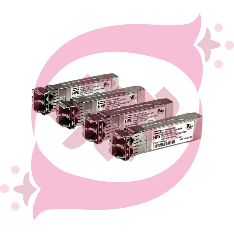 ماژول ترنسیور HPE MSA 25Gb SFP28 Short Range 4-pack iSCSI Transceiver S0K91A