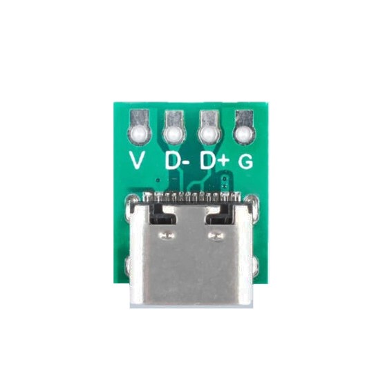 مبدل USB Type C مادگی به DIP مدل 4 پین