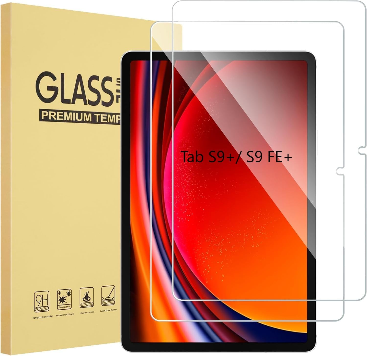 گلس تبلت Galaxy Tab S9 Plus / S9 FE Plus