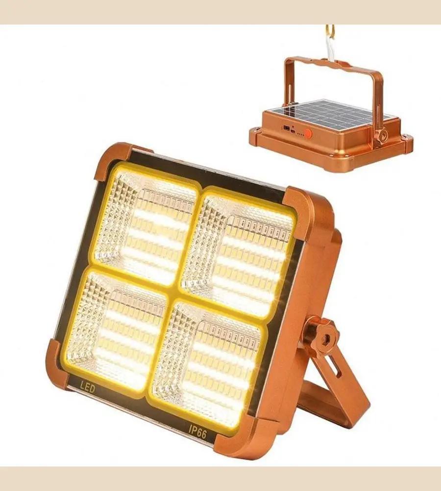 جزئیات محصول لامپ شارژی و خورشیدی 10000 واتsolar LED light