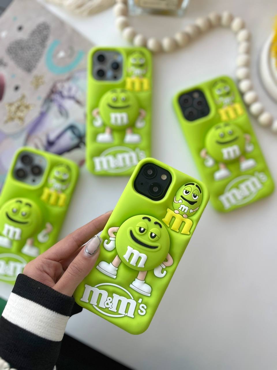 قاب سیلیکونی M&M