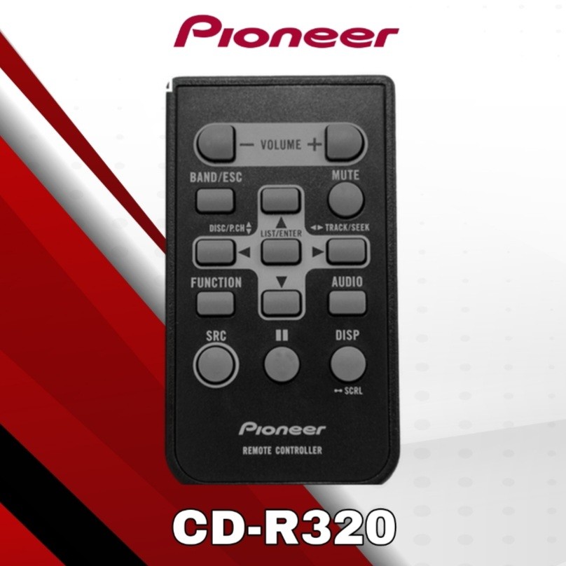 کنترل پایونیر CD-R320 طرح اصلی