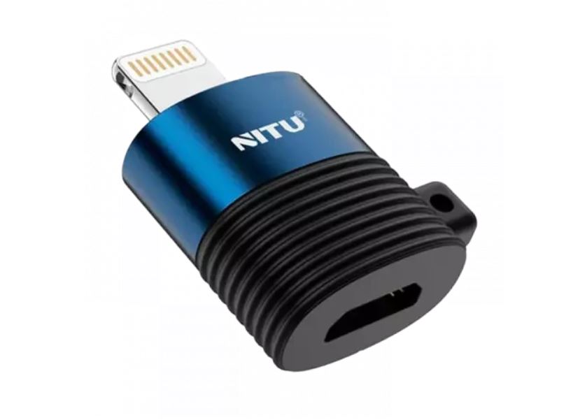 تبدیل Nitu NT-CN12 OTG MicroUSB To Lightning