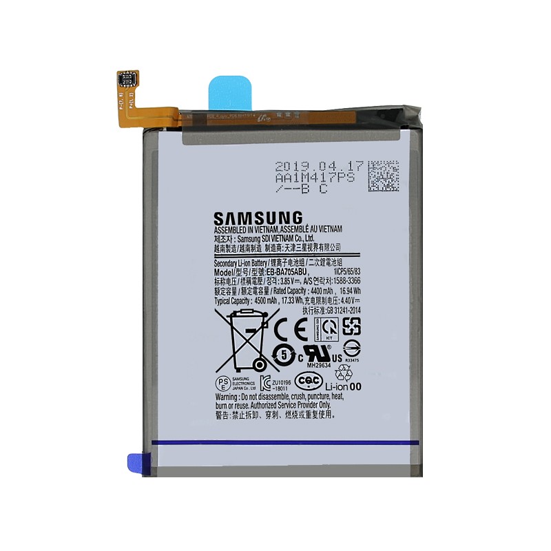 باطری اورجینال گوشی سامسونگ A70 مدل EB-BA705ABU
