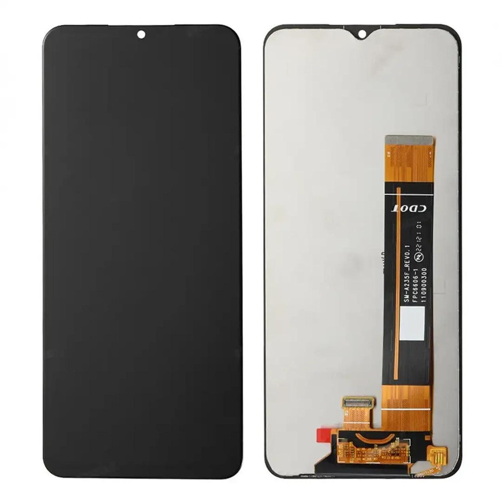 LCD Samsung A235 NF - Black SVC (DU)