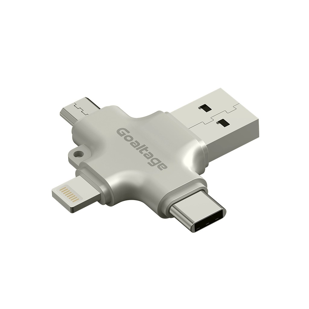 مبدل OTG چندکاره گلتیج مدل ADP04 MultiSync 4-in-1 OTG Adapter
