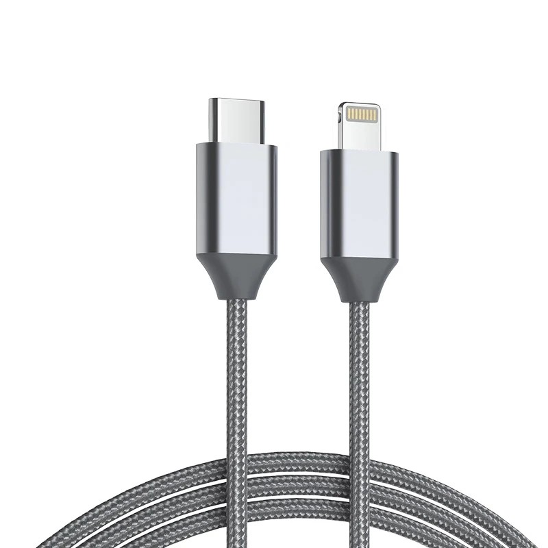 کابل شارژ شیائومی مدل QCY DC03 20W PD Cable Quick Charger Type-C to Lighting
