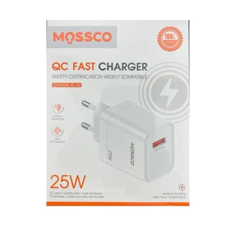آداپتور شارژ سریع Mossco IC-32