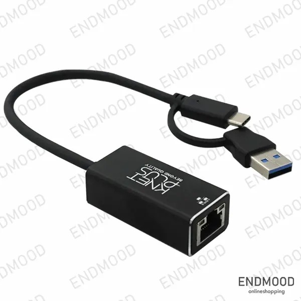 مبدل Type C به LAN کی نت پلاس