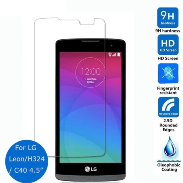 گلس LG Leon شیشه ای Tempered Glass